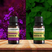 Brain Freeze – Rosemary & Peppermint Essential Oil Combo for Focus & Energy