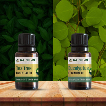 Detox Drip – Tea Tree & Eucalyptus Essential Oil Combo for Sinus Relief & Air Purification