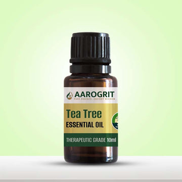 Tea Tree Essential Oil for Pimples, Dandruff & Fungal Infections